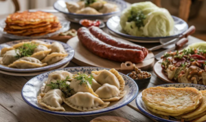 Traditional Polish food, courtesy of Little Poland.