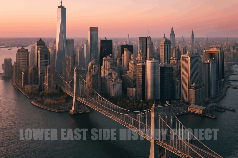 Proposed plan to build a bridge at Battery Park.